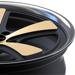 アフターマーケットT6061-T6モノブロックカーホイール18x8インチディープディッシュ鍛造カーリム（<span class=keywords><strong>VW</strong></span>用）5x112アルミ合金カーホイール # JM71537 - Product Image 5