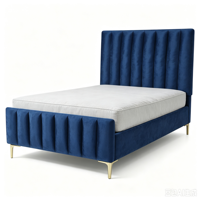 Neues Design Modernes Hochwertiges Luxuriöses Komfortables Stoffbezogenes Bett