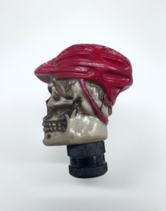 Manija de cambio de marchas de <span class=keywords><strong>balonmano</strong></span> con tapa roja blanca personalizada para piezas de modificación de motores generales para modificación Interior - Product Image 3