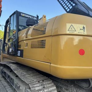 Machinerie d'ingénierie et de construction d'occasion, excavatrice sur chenilles lourde CAT326 de 26 tonnes, Caterpillar d'origine avec certification EPA CE - Product Image 2