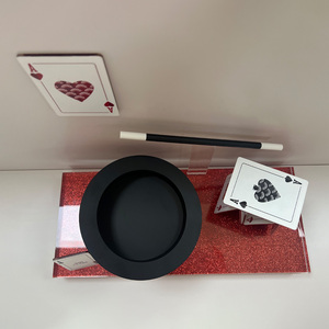Expositor Acrílico con Temática <span class=keywords><strong>de</strong></span> Magos, Estante <span class=keywords><strong>de</strong></span> Exhibición para Cartas <span class=keywords><strong>de</strong></span> Póker, Sombreros <span class=keywords><strong>de</strong></span> Magia y Cosméticos para Tiendas Minoristas - Product Image 4