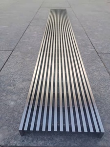 <span class=keywords><strong>Grille</strong></span> <span class=keywords><strong>de</strong></span> <span class=keywords><strong>sol</strong></span> linéaire en acier inoxydable - Product Image 6