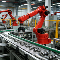 Robot 6 axes 10 kg 1601 mm ±0,05 mm IP54 OEM pour usinage CNC de précision, placement haute précision CE