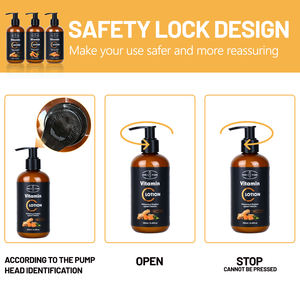 جديد غسول جسم جديد بفيتامين C و Turmeric Brightenig يضيء في البشرة المغذّة الميلانين والوجه للبيع بالجملة - Product Image 5