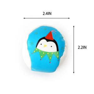 Promozione natalizia all'ingrosso Pvc Pu per bambini adulti Logo personalizzato stampa 2 pz Kick Ball Footbag Hacky Sack - Product Image 2