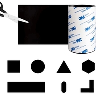 Rouleau Jumbo Transparent Réutilisable Double Face de 1mm, Coussinets Adhésifs en Gel de Silicone PU Nano Tape High Tack