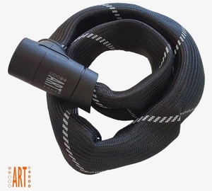 Serrures de sécurité de moto de vélo <span class=keywords><strong>antivol</strong></span> noir <span class=keywords><strong>ART</strong></span> 2 accessoires de cyclisme en acier de câble de chaîne pour des pièces de vélo de route de montagne - Product Image 2