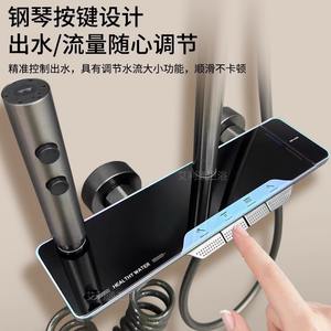 Juego de Ducha con Cabezal Cuadrado Tipo Lluvia, Acabado Cepillado, Prevención de Corrosión, Posición Oculta, Marca Privada para Baño - Product Image 4