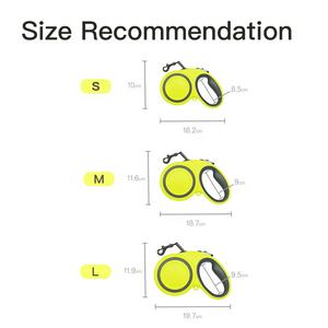 Imilive-Correa retráctil automática de 5m para perros, nailon duradero para caminar, reflectante, fácil de usar, con plástico sólido para mascotas - Product Image 6