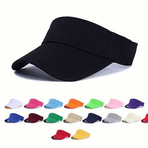 Gorra Visera Ancha para Exteriores al por Mayor, Color Sólido, Verano, Unisex, Personalizable, Deportiva, Ciclismo, Transpirable, Cómoda - Product Image 1