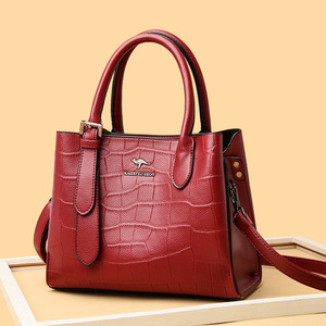 Bolso de mano de cuero de diseño de lujo, bolso de hombro de moda para mujer, bolso tipo cubo de cuero PU con asa superior - Product Image 6