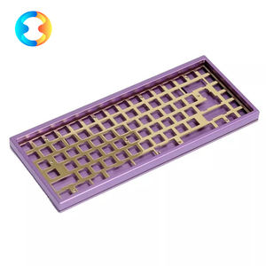 Coque de clavier en métal <span class=keywords><strong>CNC</strong></span> pièces matérielles non standard coque de clavier mécanique alliage d'aluminium traitement <span class=keywords><strong>CNC</strong></span> pièces de tour <span class=keywords><strong>CNC</strong></span> - Product Image 4