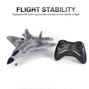 Avion de chasse RC en mousse EPP FX-822 F22 2,4 GHz, envergure 290 mm, modèle d'avion télécommandé RTF - Product Image 3