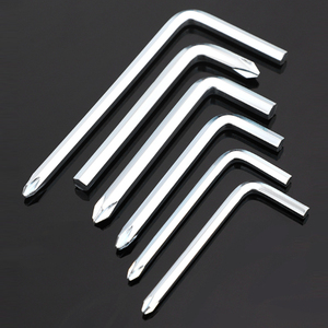 Clé hexagonale en L antirouille de 4 mm, taille moyenne, pointe plate pour l'installation de petits équipements électroniques - Product Image 2