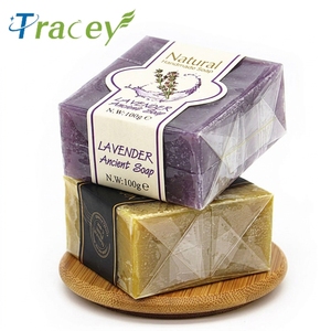 Saponetta Artigianale Naturale alla Lavanda 100g, Sapone Organico alle Erbe per Bagno e Pulizia del Viso - Product Image 1