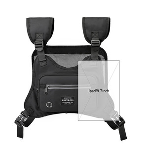 Chaleco Multifuncional para Correr Maratones, Chaleco Táctico para Trail Running, Bolsa de Pecho Deportiva de Moda para Correr de Noche, Ciclismo y Running - Product Image 5