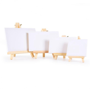 Trẻ Em Quà Tặng Nghệ Thuật Vẽ Tranh Bảng Đứng Tranh Hiển Thị Đứng 10*10Cm Mini Bằng Gỗ Giá Vẽ - Product Image 6