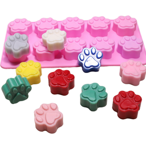 <span class=keywords><strong>Molde</strong></span> <span class=keywords><strong>de</strong></span> silicona para impresión <span class=keywords><strong>de</strong></span> <span class=keywords><strong>huella</strong></span> <span class=keywords><strong>de</strong></span> <span class=keywords><strong>perro</strong></span>, 10 cavidades, <span class=keywords><strong>huella</strong></span> <span class=keywords><strong>de</strong></span> <span class=keywords><strong>perro</strong></span>, gato, animales, pata para Chocolate, hielo, gelatina, caramelo - Product Image 2