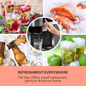 ร้านชานมขนาดเล็กพร้อมเครื่องทำน้ำแข็งอัตโนมัติสำหรับทำน้ำเย็น เครื่องทำน้ำแข็งสามหัว - Product Image 6
