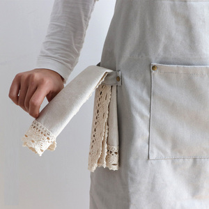 <span class=keywords><strong>Delantal</strong></span> de Lona Francesa de Algodón con Logotipo Personalizado para Cocina, Hogar, Chef, Camareros, Artistas, Barista, Tienda, Bar, Restaurante y Trabajo - Product Image 4