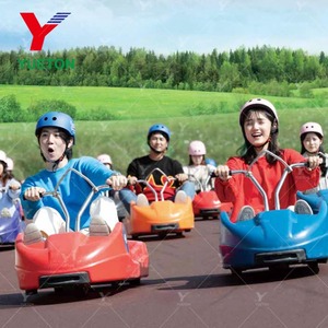 Fourniture directe d'usine aire de jeux extérieure pour enfants produits de divertissement sportif chariot de vol de montagne chariot de <span class=keywords><strong>luge</strong></span> skyline - Product Image 3