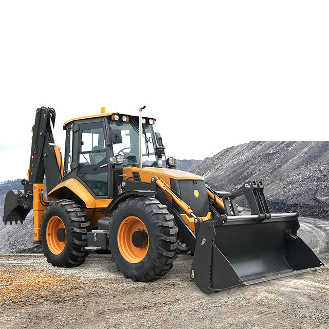 Backhoe Loader Attachments with Diesel Engine Hydraulic Pump Bearing & Gearbox-EPA Certified Customized Attachments