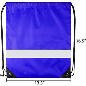 Bolsa Deportiva Impermeable con Cordón, Personalizada con Diseño Impreso por Sublimación, Ligera, Promocional, para Gimnasio, Natación, Yoga y Uso General - Product Image 2