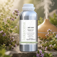 Huile essentielle de fleur de thym de qualité supérieure pour diffuseur d'aromathérapie - 100% pure, extrait de plante naturelle, qualité thérapeutique |   OEM, 30mL