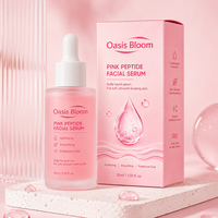 Huile Visage Végétalienne OEM/ODM au Collagène Profond, ADN de Saumon, Peptide de Thé Vert et Acide Kojique – Soins Coréens 30mL/50mL