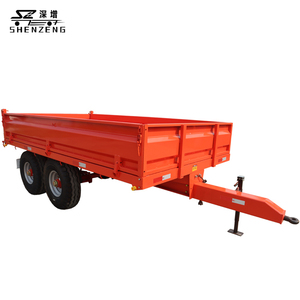 <span class=keywords><strong>Remorque</strong></span> utilitaire à 4 roues à <span class=keywords><strong>double</strong></span> essieu pour tracteur agricole - Product Image 4