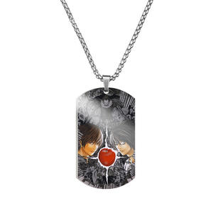 54 Styles Jujutsu Battle Dragon DBZ Goku 1 PIECE <span class=keywords><strong>Death</strong></span> <span class=keywords><strong>Note</strong></span> Collier de Guts Porte-clés Poupée noire Porte-clés en métal - Product Image 4
