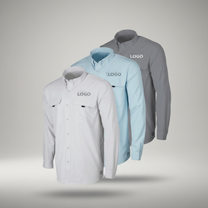 Promotion de chemise de pêche pour homme avec protection UV et séchage rapide pour l'extérieur - Product Image 3