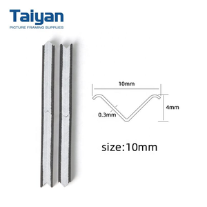 Clous de type V XU TS-D45 UNI pour cadres photo, clous pour bois dur - 10 mm - Product Image 2