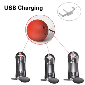 Copa <span class=keywords><strong>de</strong></span> Masturbación Masculina, Bomba para Pene, Estimulador <span class=keywords><strong>de</strong></span> Glande, Entrenador <span class=keywords><strong>de</strong></span> Pene, Bola Vibradora, Bombilla Inflable, Productos para Adultos, Juguetes Sexuales - Product Image 5