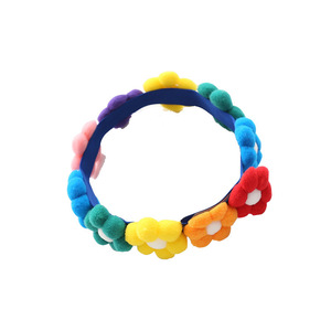 Collar Decorativo para <span class=keywords><strong>Perro</strong></span> <span class=keywords><strong>de</strong></span> Algodón Ecológico Directo <span class=keywords><strong>de</strong></span> Fábrica, Color Sólido, Collar Japonés para Mascotas con Botón, Bufanda Chai, Moda para Razas Pequeñas - Product Image 6