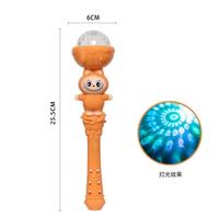 Bâton lumineux LED en gros pour enfants, mini jouet lumineux LED, design de dessin animé d'animaux dinosaures avec musique pour enfants