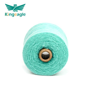 Kingeagle 100% poliéster tejido suave colorido hilo <span class=keywords><strong>trapillo</strong></span> crochet hilo - Product Image 6