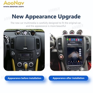 วิทยุติดรถยนต์ขนาด 13.8 นิ้ว สำหรับ Nissan 370Z ปี 2008-2019 ระบบ Android รุ่นล่าสุด หน้าจอสัมผัส สเตอริโอ มัลติมีเดีย GPS เครื่องเล่นวิดีโอ รองรับ Wireless CarPlay - Product Image 3