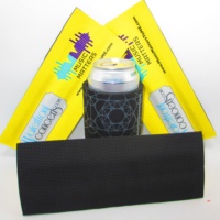 RYO OEM, manchon de refroidissement pour canettes de bière de 12 oz, personnalisable par sublimation, en néoprène, avec intérieur métallique