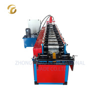 Machine de formage de tuiles pour volets en acier coloré, bande de lames pour porte enroulable avec moteur et pompe