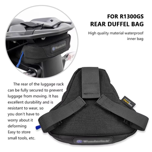 Pour BMW R1300 GS R1300GS R 1300 GS moto accessoires noir Nylon étanche siège arrière sac arrière bagage sac de selle - Product Image 5