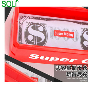 2019 nuevos productos personalizado oro metálico dinero arma cromo dinero pistola efectivo cañón hacer llover dinero - Product Image 2