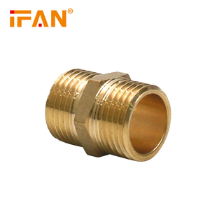 Raccordi Idraulici Personalizzati IFAN in <span class=keywords><strong>Ottone</strong></span> <span class=keywords><strong>3</strong></span>/8''-2'' - Raccordo a Nipplo in <span class=keywords><strong>Ottone</strong></span> 02 - Product Image 3