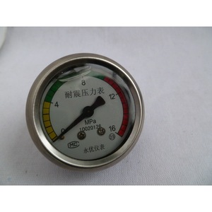 Analog Pressure <b>Gauge</b> 0-16 Mpa Shock Resistant For Cleaning Machine External <b>Thread</b> Connection - Product Image 3