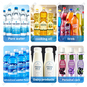 Línea Automática de Embotellado de Líquidos, Desenredador de Botellas, Esterilizador, Llenadora, Selladora, Etiquetadora, Sistema de Termoencogimiento - Product Image 4