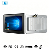 PC industriel tout-en-un Android RCOMPT personnalisé de 10,1 pouces avec RJ45 PoE et écran tactile Ethernet, capacité de mémoire de 2 Go, montage mural