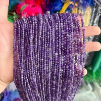 Perles de pierre naturelle à facettes de 2, 3, 4 mm, Agate Fleur, Mini perles intercalaires lâches pour la fabrication de bijoux DIY, colliers, bracelets, cadeaux de fêtes
