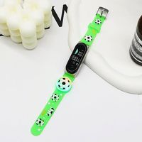 Jam Tangan Elektronik Digital LED Anak Laki-laki Perempuan 2026 Desain Sporty Kreatif Kartun Keren Lampu Berkedip