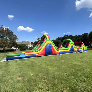 Parcours d'obstacles gonflable pour adultes et enfants, nouveau design, commercial, <span class=keywords><strong>pas</strong></span> <span class=keywords><strong>cher</strong></span>, pour événements en plein air - Product Image 1