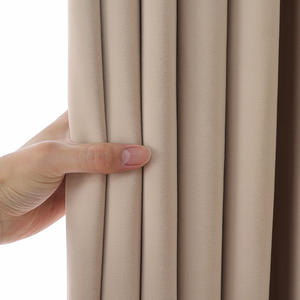 Luxury Fashionable <strong>Crushed</strong> <strong>Velvet</strong> Velour Blackout Windows Drapes <strong>Curtains</strong> for the Living Room Bedroom - Product Image 5